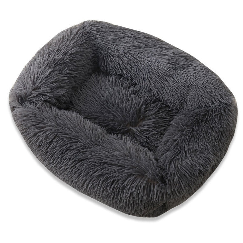 Dog and Cat Bed - Plush Square 