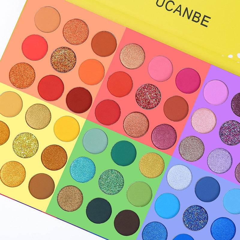 UCANBE Eyeshadow Palette - 6 in 1