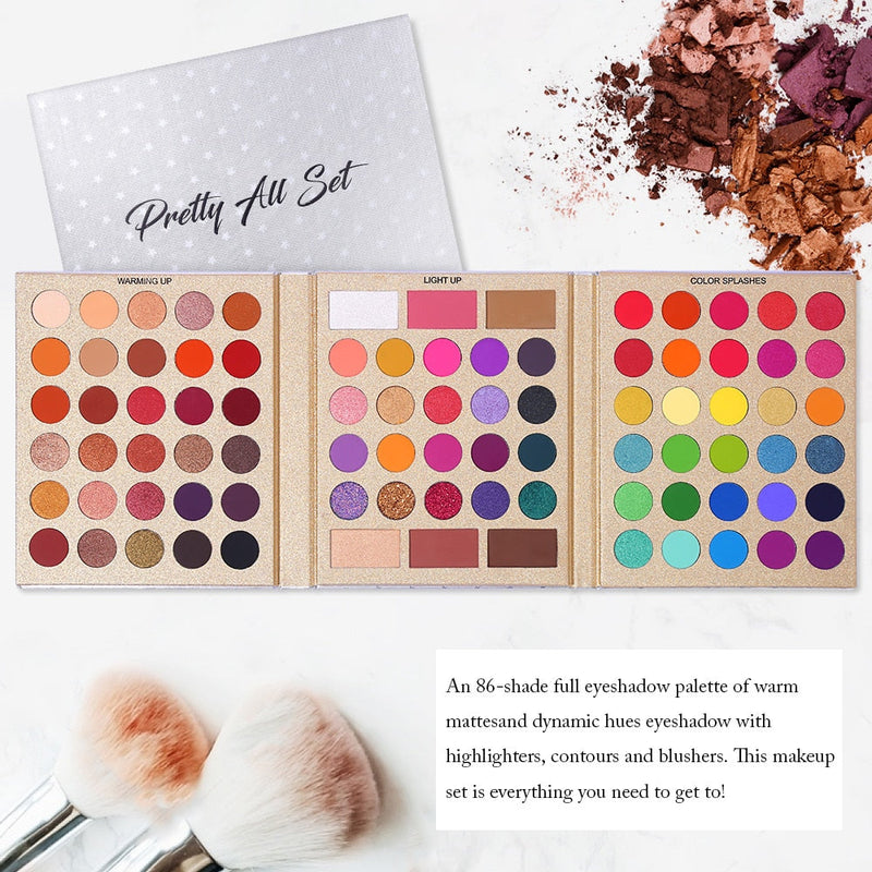 UCANBE Makeup Palette - 86 Colors