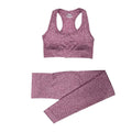 Conjunto de yoga fitness para mujer - 2 piezas