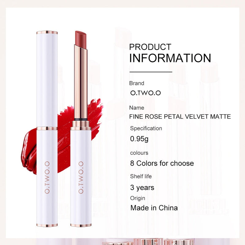 O.TWO.O Thin Tube Velvet Lipstick