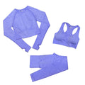 Conjunto de yoga fitness para mujer - 3 piezas