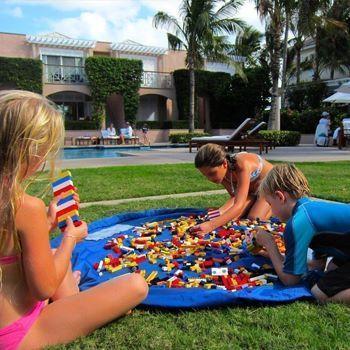 Toy Storage Mat - Making Organizing That Fun Mess Easier!