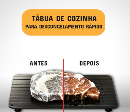 Tabla para descongelar carne