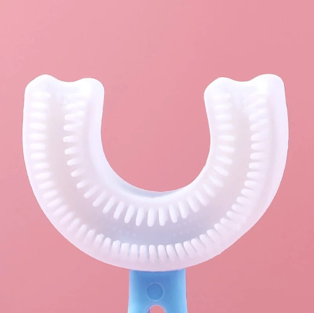 360° U-Shaped Soft Children's Toothbrush