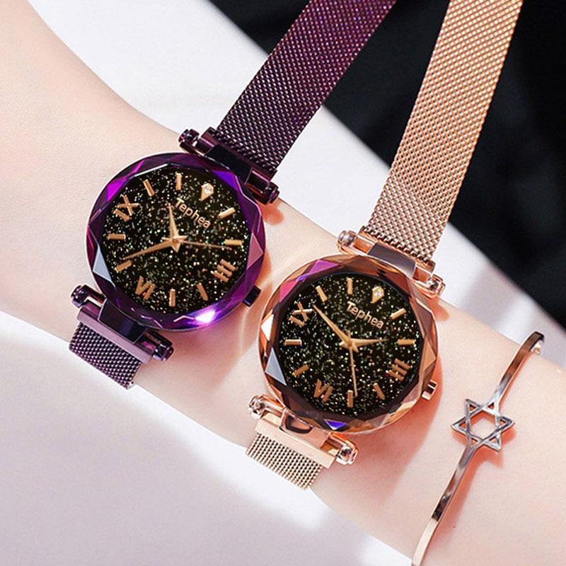 Luxury Stainless Steel Starry Sky Watch - Free Shipping