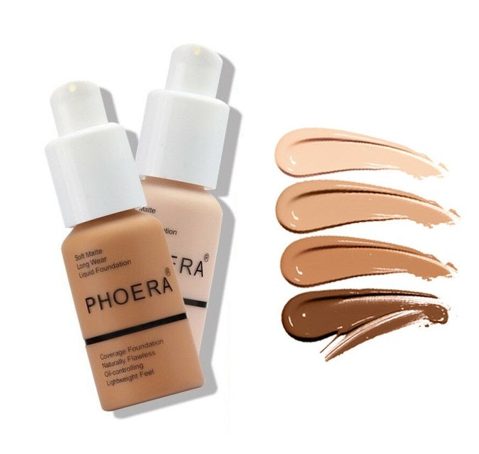 Long Lasting Facial Foundation - Phoera 