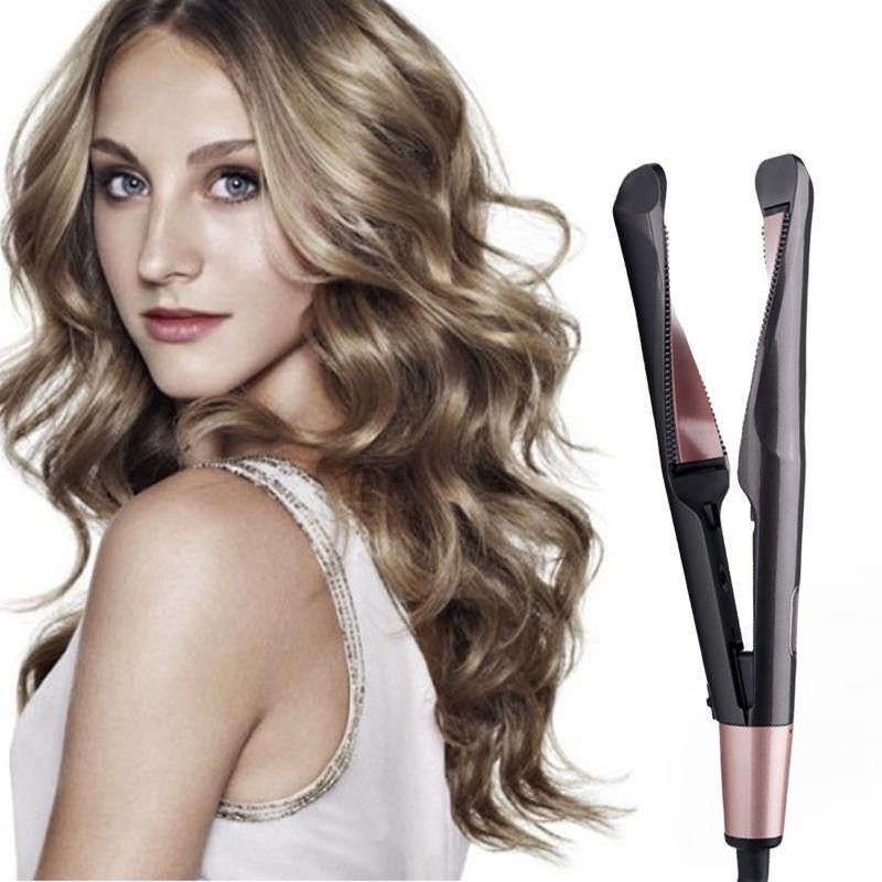 2 in 1 Professional Flat Iron - Straightens and Shapes