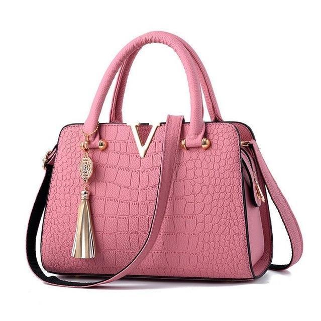 Crocodile Leather Bag - Free Shipping