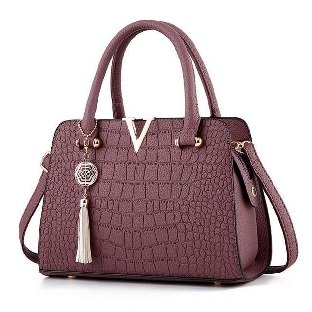 Crocodile Leather Bag - Free Shipping