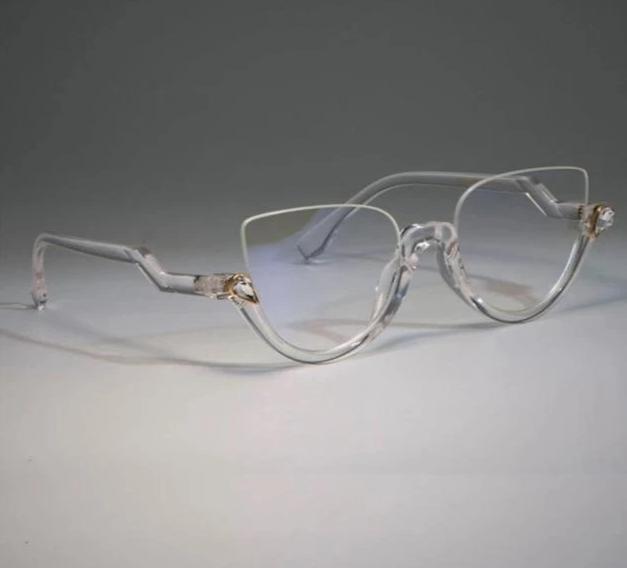 Women's Half Cup Prescription Glasses Frame