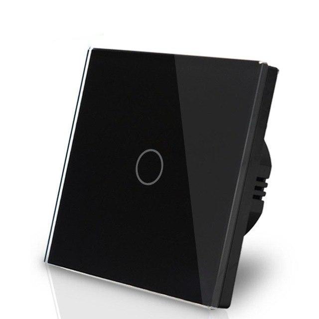 Smart Wifi Touch Screen Wallpad Switch 1 Key - Square