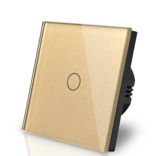 Smart Wifi Touch Screen Wallpad Switch 1 Key - Square