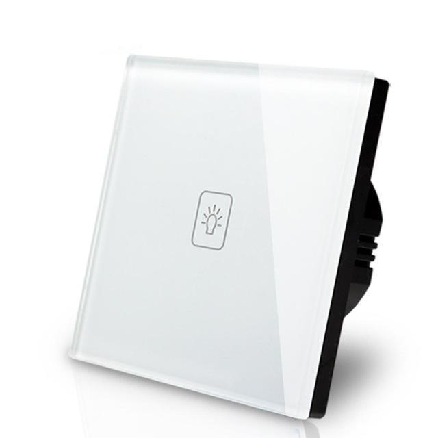 Smart Wifi Touch Screen Wallpad Switch 1 Key - Square