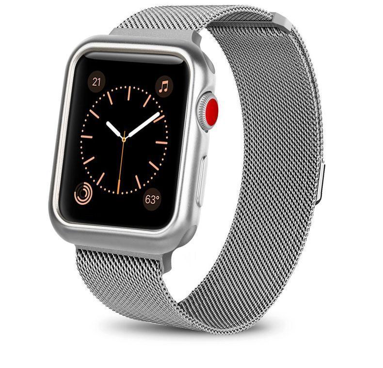 Correa milanesa con estuche para Apple Watch 38/42mm 