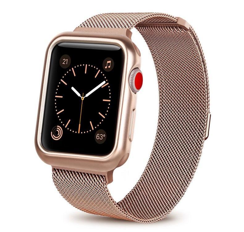 Milanese Strap with Case for Apple Watch 38/42mm 