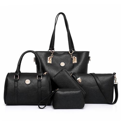 Luxury Women's Bag Set - 05 Pieces 