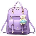 Women's Backpack Bag with Teddy Bear - FREE SHIPPING