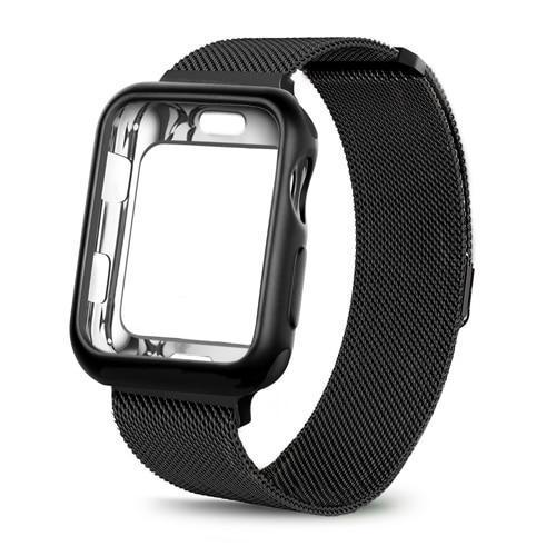 Milanese Strap with Case for Apple Watch 38/42mm 