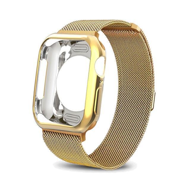 Milanese Strap with Case for Apple Watch 38/42mm 