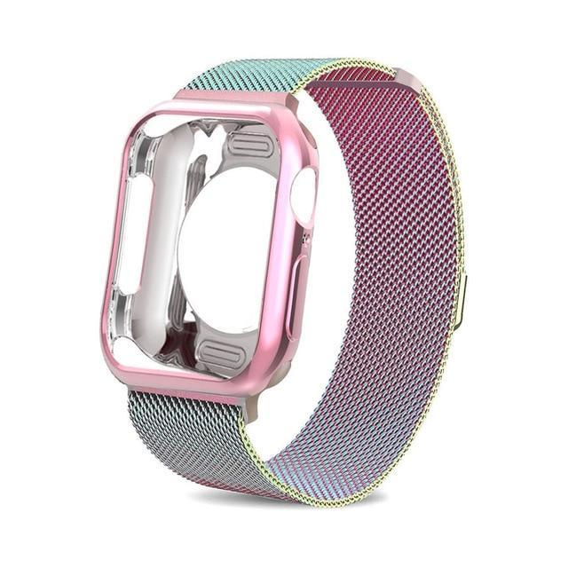 Milanese Strap with Case for Apple Watch 38/42mm 